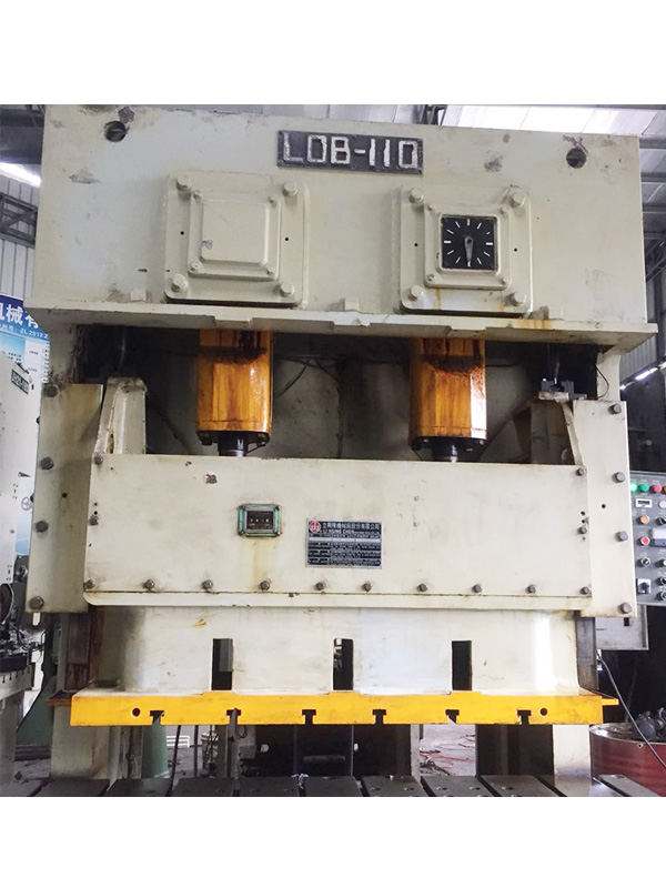 二手台湾立新陈双点冲床LOB-110T