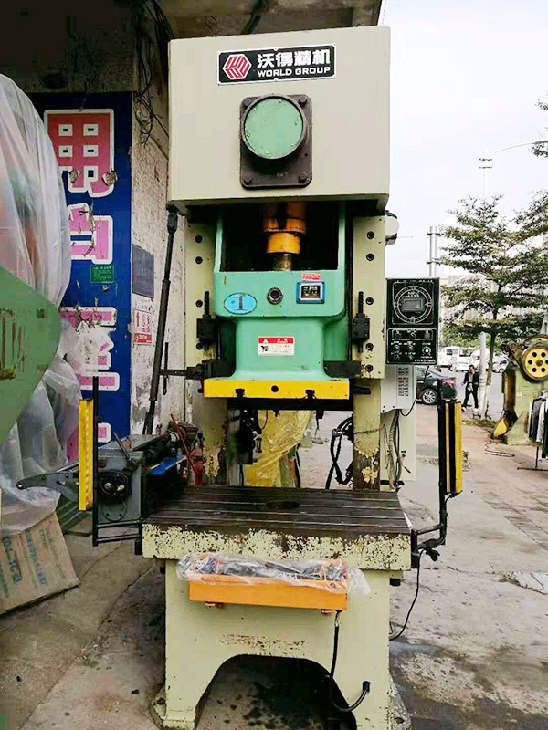 二手沃得精机JH21-125T气动冲床